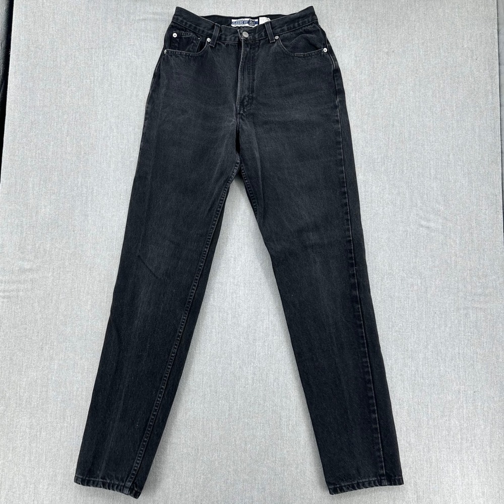Gap Jeans Women 12 Long Black Classic Fit Best‎ Basics High Rise Vintage 90s USA